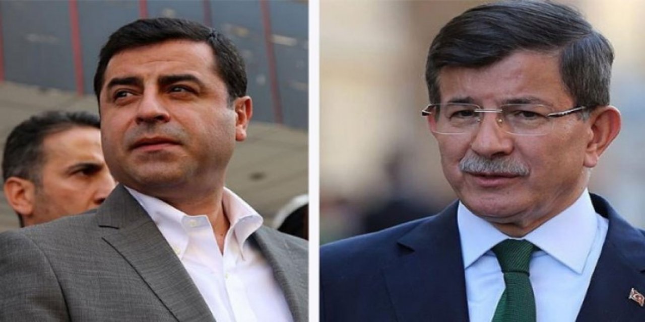 Demirtaş, Davutoğlu'nu işaret etti: Arzu ederse kendisi açıklar