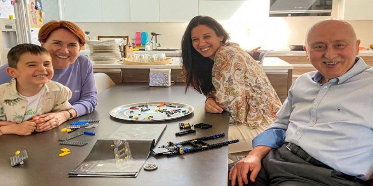 Akşener ailesinden bayram paylaşımı! Mesajını evinin mutfağından verdi...