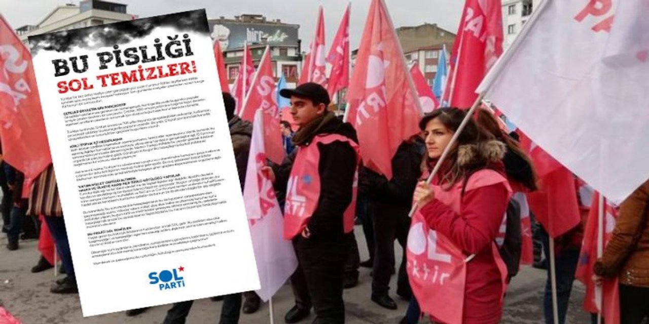 Sedat Peker'in açıklamalarına SOL Parti'den sert tepki! "Bu pisliği sol temizler"