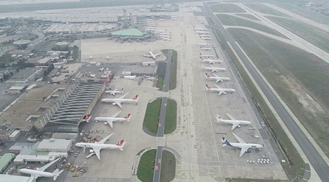Antalya - İstanbul uçağında havada büyük panik