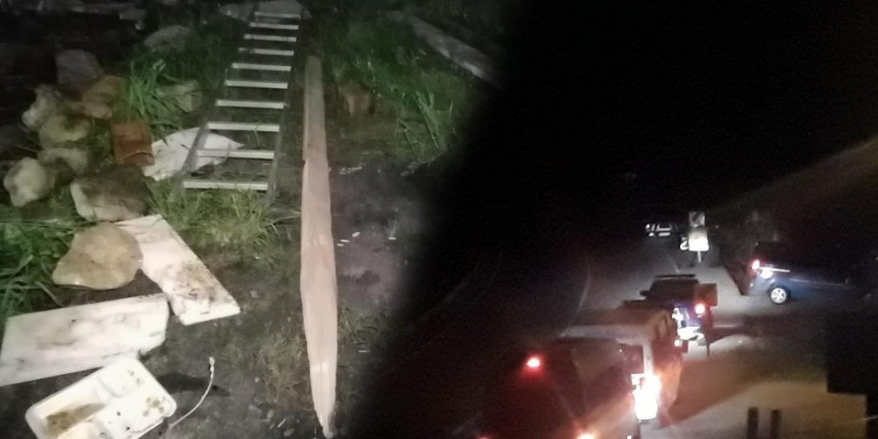 Valilik emri verdi... İşkencedere’de gece yarısı çadır operasyonu!