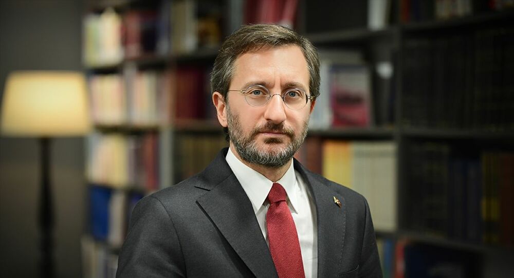 Fahrettin Altun'dan bakanlık binalarının bombalanmasına tepki! 'İnsani krizi daha da derinleştiriyor'