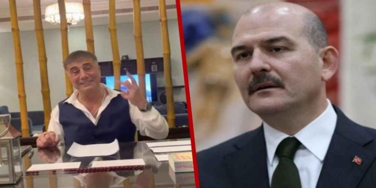 Süleyman Soylu'dan "Sedat Peker" hamlesi! Hem Peker'in kendisiyle ilgili tüm iddialarının araştırılmasını istedi hem de "hakaret ve iftira" gerekçesiyle suç duyurusunda bulundu!