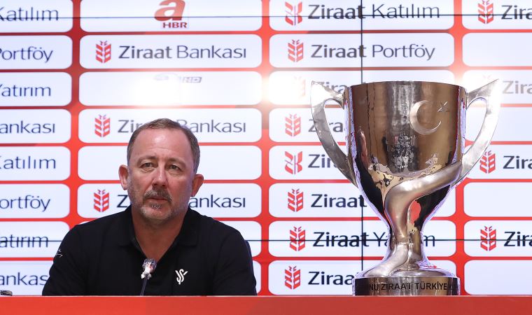 Sergen Yalçın'dan 'Türkiye Kupası' açıklaması! 'Özel hazırlık yapamadık'