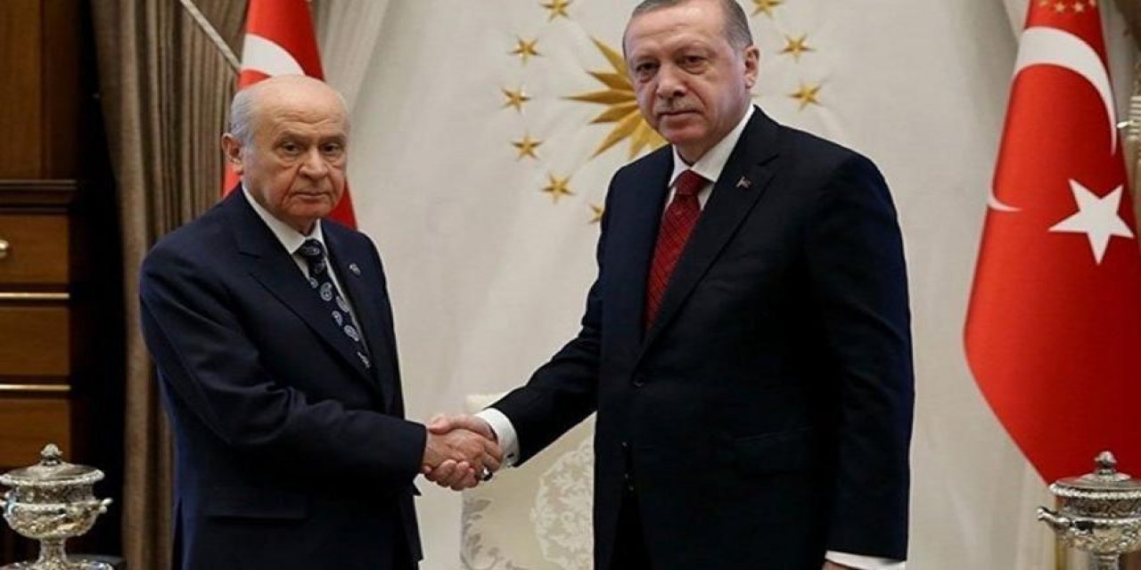Erdoğan ile Bahçeli’den sürpriz görüşme!