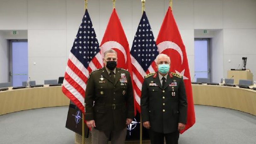 Genelkurmay Başkanı Yaşar Güler, ABD Genelkurmay Başkanı ile görüştü
