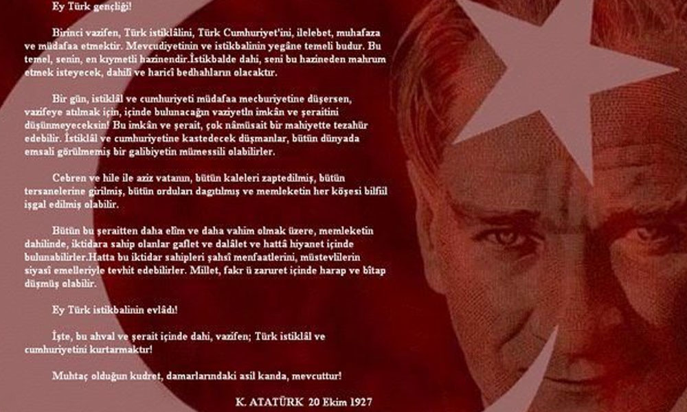 19 Mayıs kutlamasında skandal olay! Atatürk'ün Gençliğe Hitabesi'ne sansür
