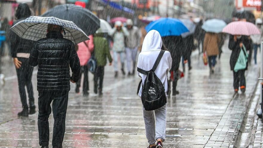 Meteoroloji gün verdi! Serin hava ve sağanak geliyor