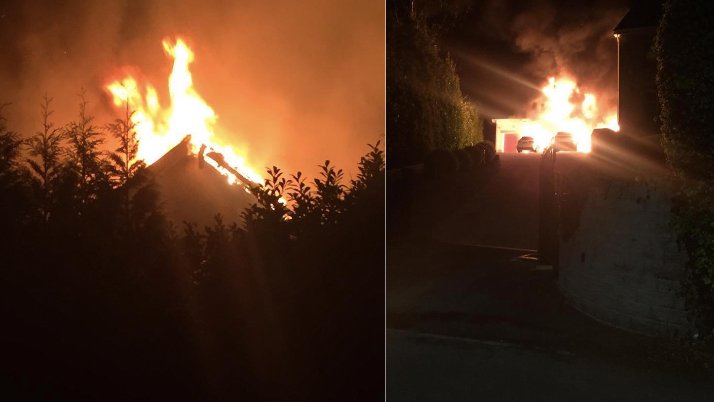 Korkunç olay! Dünya futbolunu sarstı... Uyurken evini ateşe verdiler