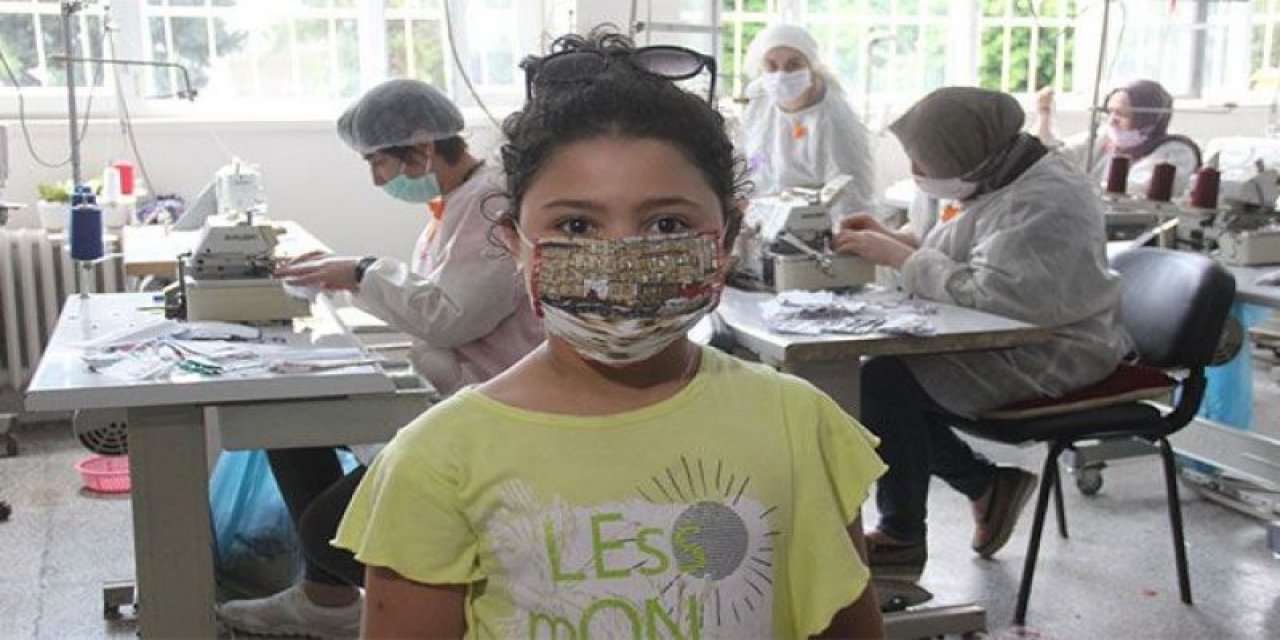 Uzmanlar uyardı! Çocuklara renkli maske almayın