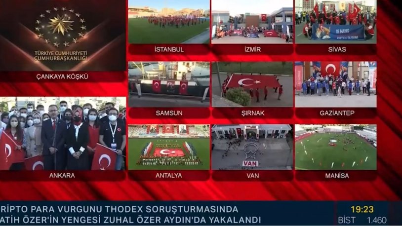 19.19'da okunacaktı... Erdoğan söylediği saatte gelmedi, İstiklal Marşı gecikmeli okundu