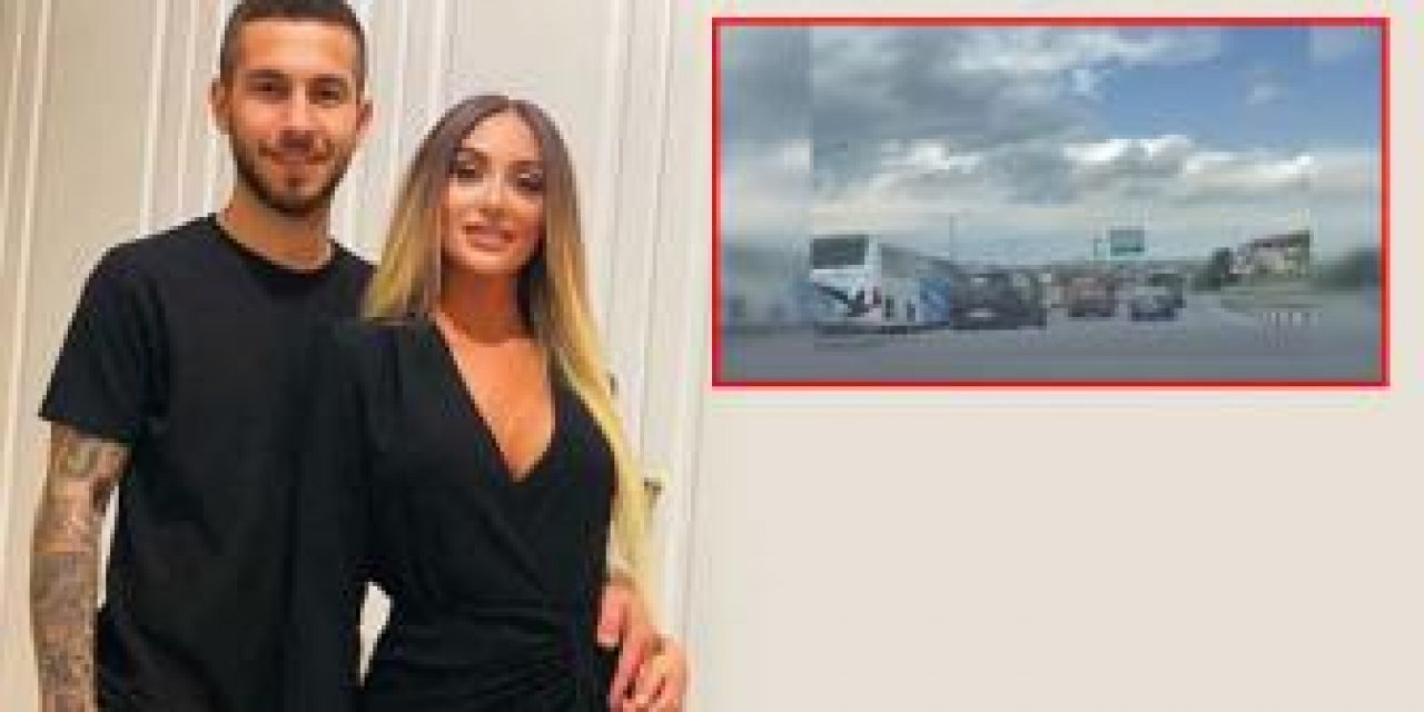 Futbolcu eşinin "çakar" sefası! Tepki çeken "Çakarlı sirenli İstanbul turu kamerada! İşte o anlar...