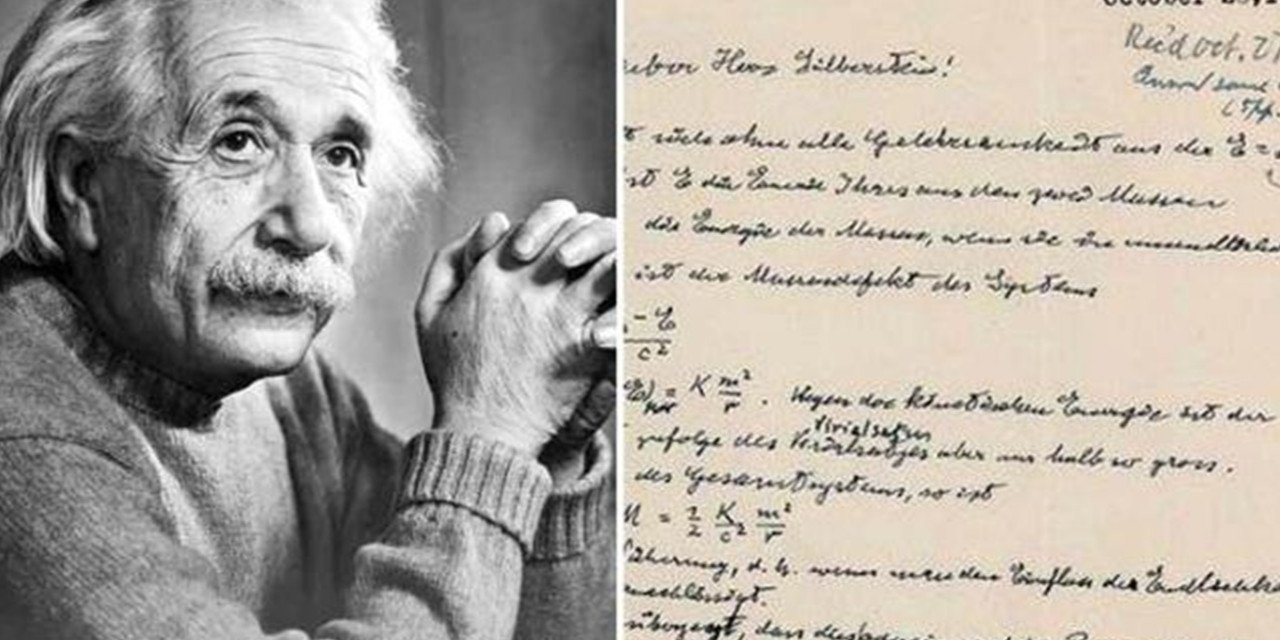 Açık artırmayla satıldı! Einstein’ın ünlü mektubuna rekor fiyat!