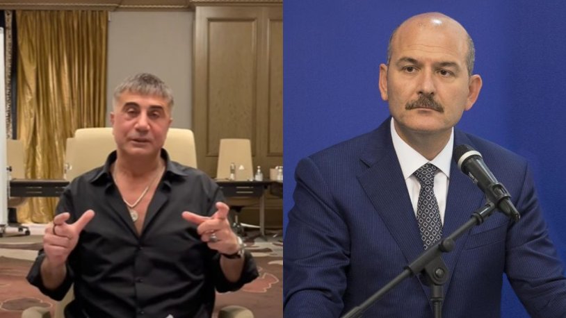 Soylu'nun TRT Haber yayınında sarf ettiği sözlere ilişkin konuştu... Sedat Peker'den Süleyman Soylu'ya: Seni tasmayla gezdireceğim