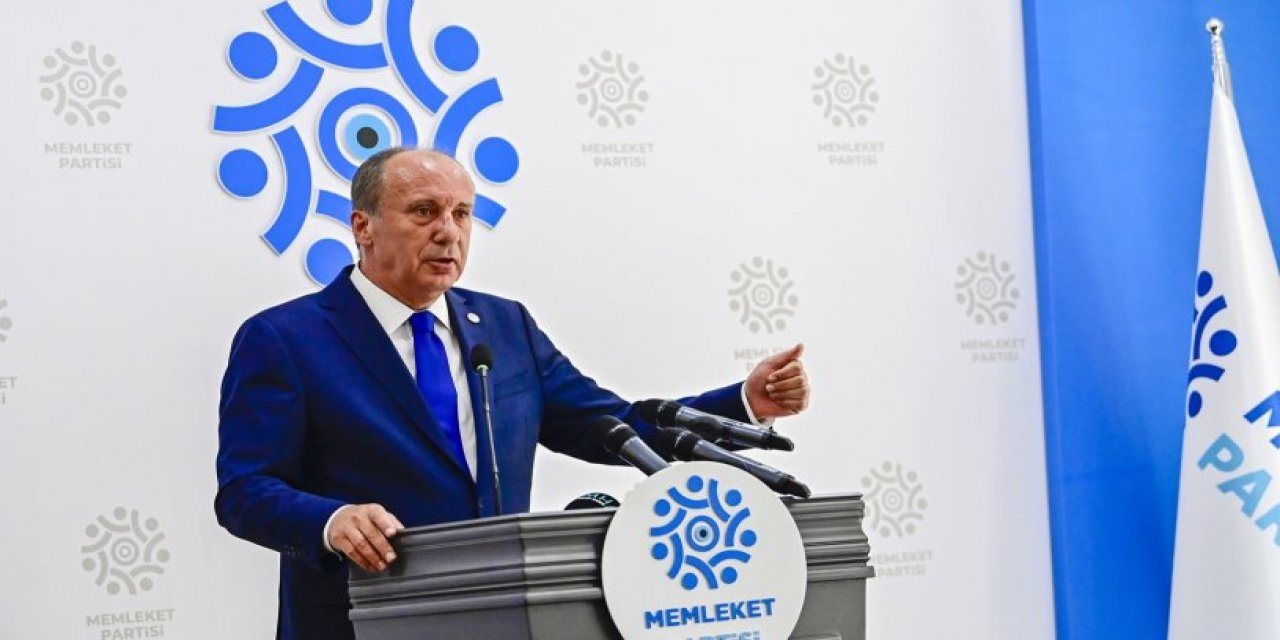"Mafya, yargıya hukuk dersi veriyor" Memleket Partisi lideri Muharrem İnce'den çarpıcı "Sedat Peker" açıklaması!