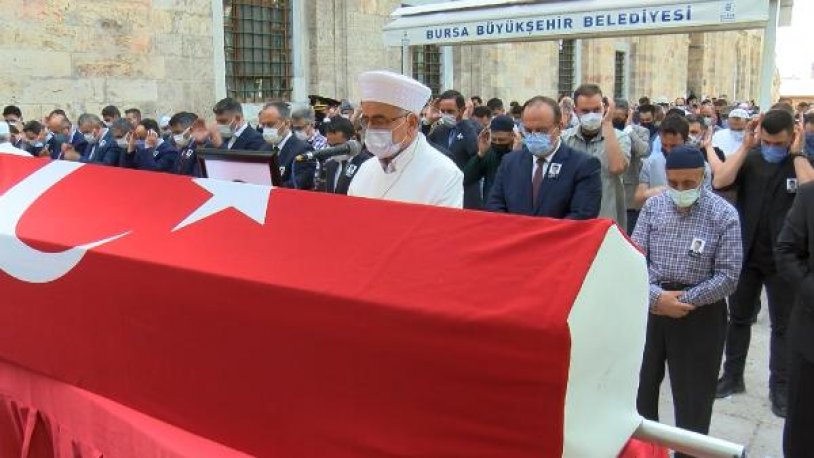 Kalp krizi nedeniyle hayatını kaybetmişti... Siverek Kaymakamı Ongu'ya Bursa'da son görev