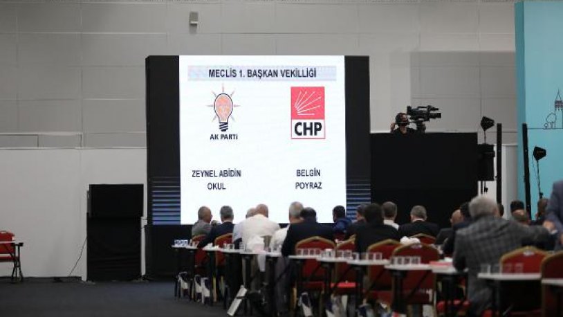 İBB Meclisi'nde 1'inci ve 2'nci Başkanvekili belli oldu