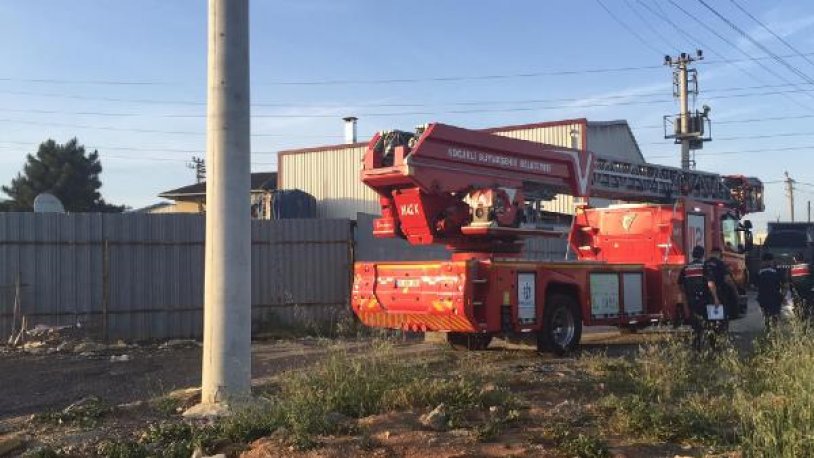 Kocaeli'de fabrikanın bahçesinde bulunan LPG tankında patlama