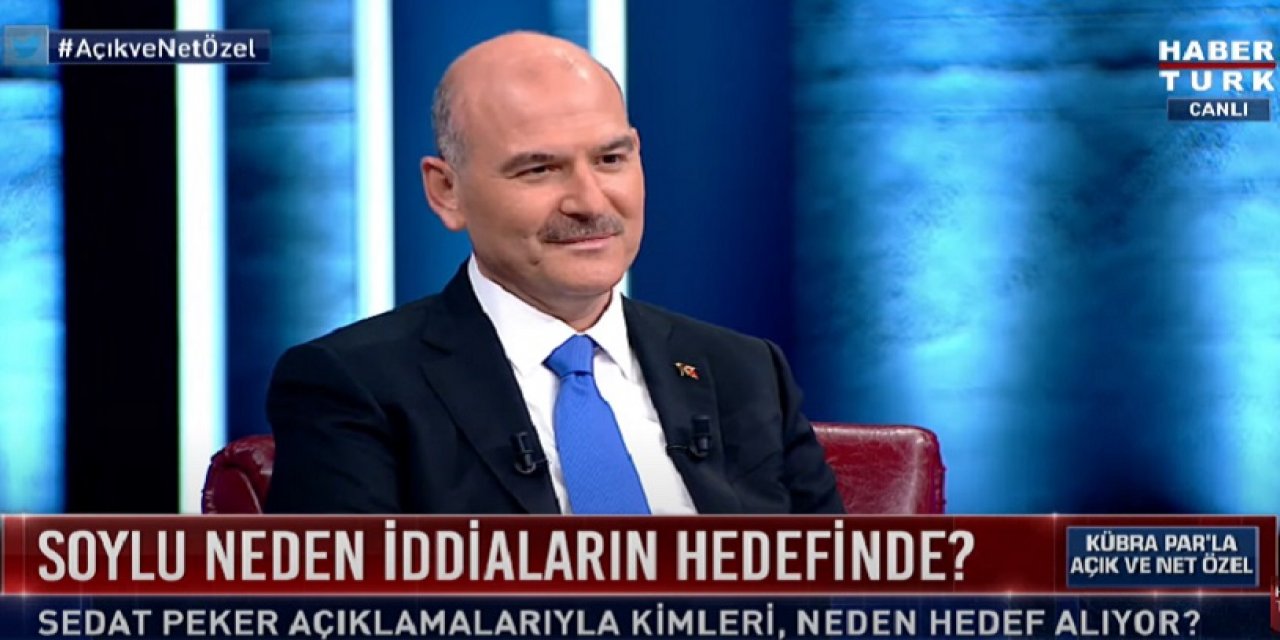 "Süleyman Soylu'nun Habertürk'teki açıklamaları AKP içinde tartışma yaratacak' Habertürk yazarından çarpıcı tespit!