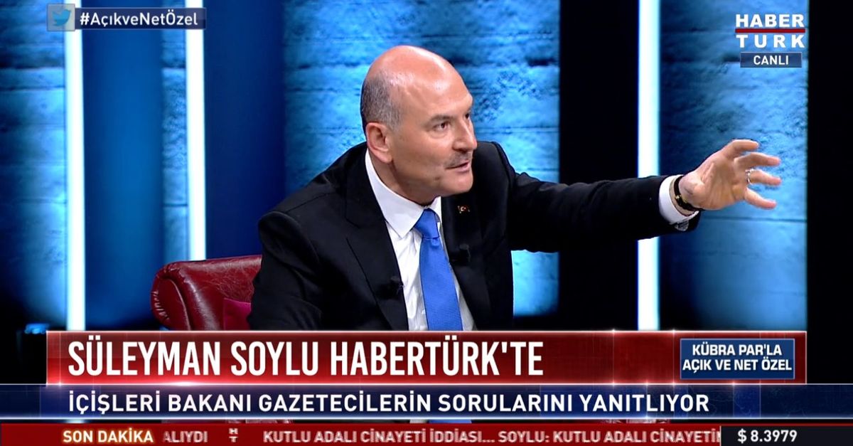 Süleyman Soylu yayınına eleştiri yağmıştı... Kübra Par'dan açıklama!
