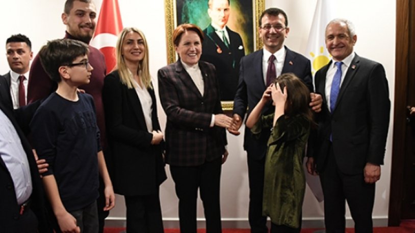 Erdoğan'ın hedefindeki Meral Akşener'e Dilek İmamoğlu'ndan destek