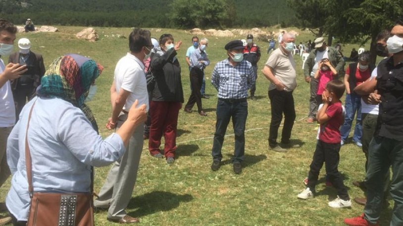 Murat Dağı'na yapılacak madenin ÇED toplantısına halk izin vermedi!
