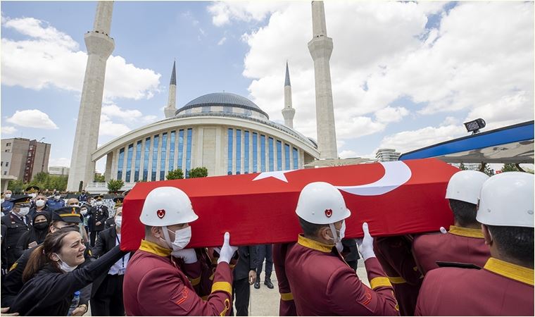 Şehit Hüseyin Keleş'e Ankara'da son görev!