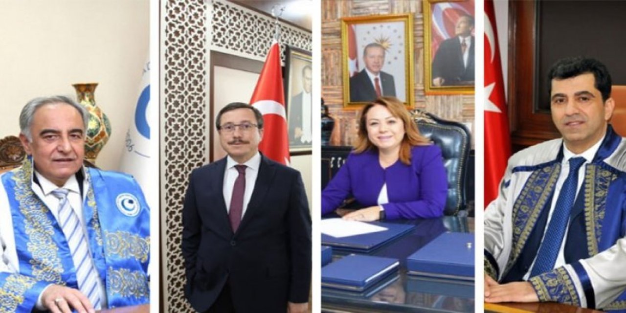 Hem rektör hem de 6 fakültede dekan vekilliğini yapıyor... İşte "Süper güçlü" rektörler!