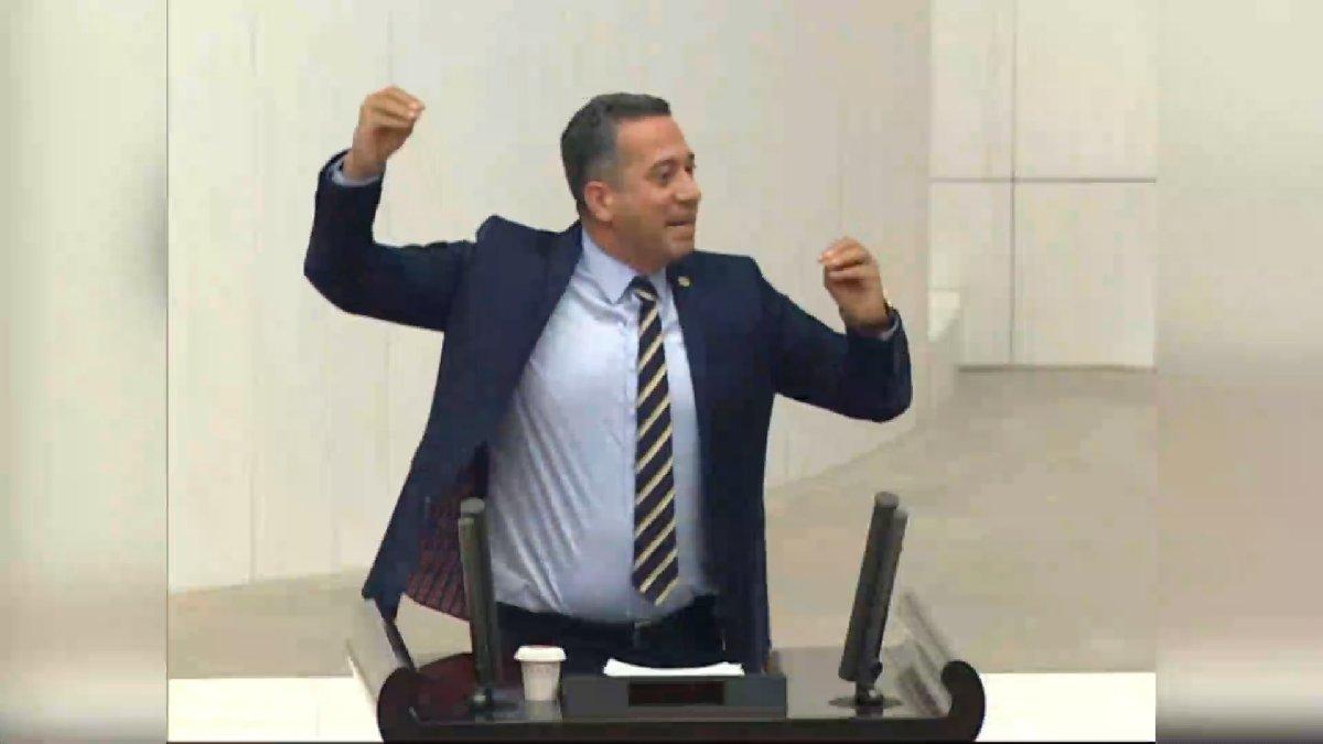 Meclis'te 'başkomutan' gerginliği! AKP sıralarından CHP'li Başarır'a 'konuşma lan' sesleri yükseldi