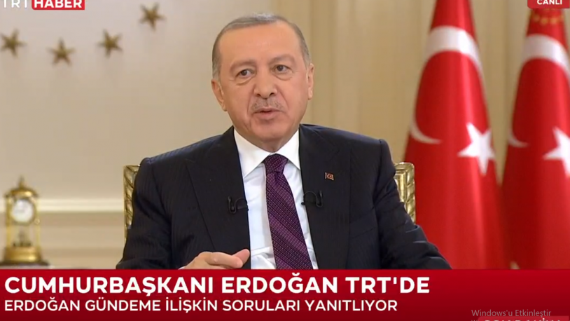 Erdoğan TRT canlı yayınında! 'Türkiye çok partili sistemden huzur bulamıyor'