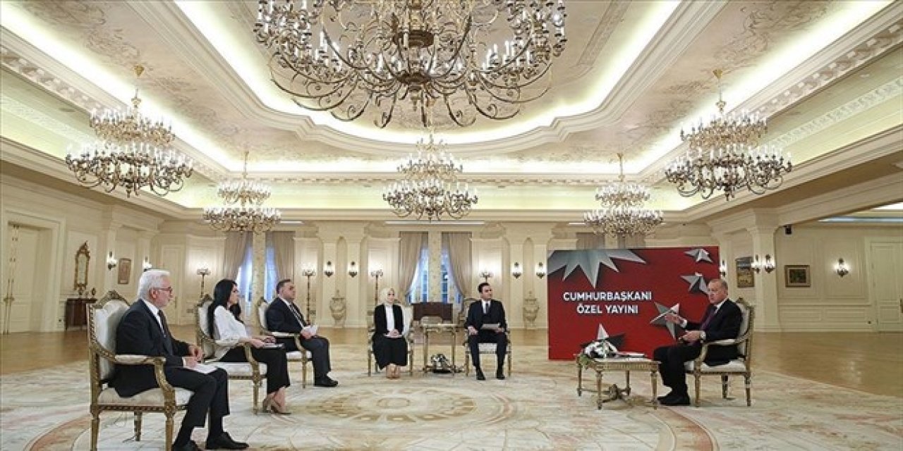 Erdoğan'dan TRT yayınında gazeteciye tepki çeken soru! "Öldürdün mü?"