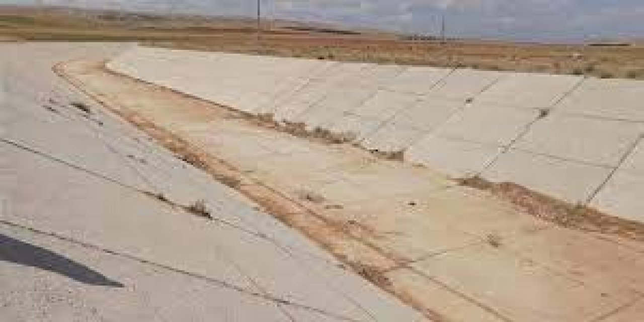 541 milyon TL harcanmıştı... Bir türlü bitirilemedi! Kanal projesi çürümeye terk edildi!