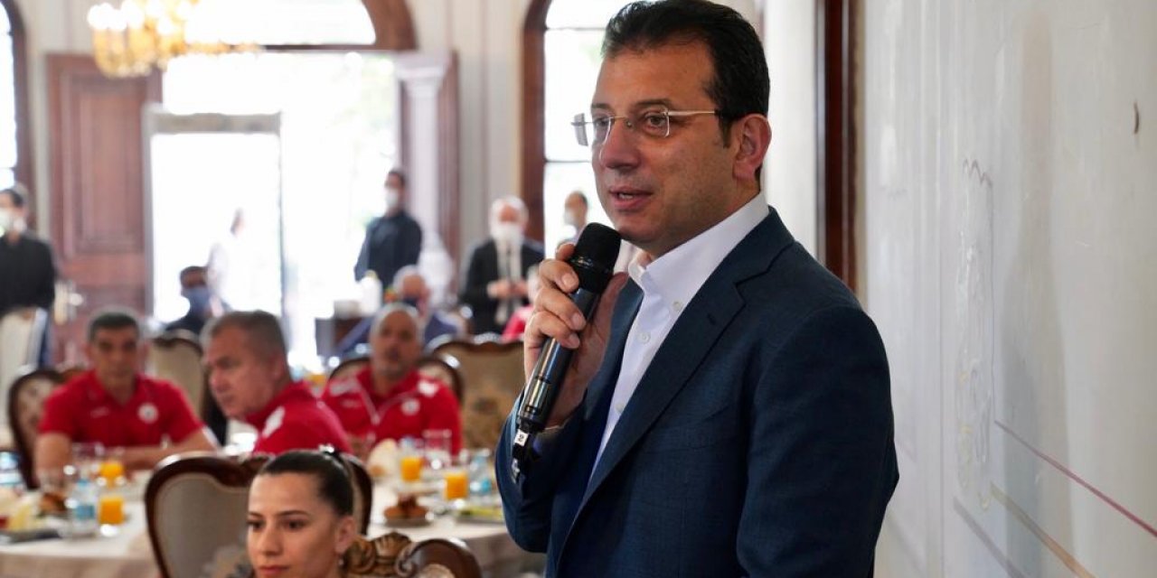 Doğum gününü olimpiyat sporcularıyla kutlayan Ekrem İmamoğlu müjdeyi verdi!
