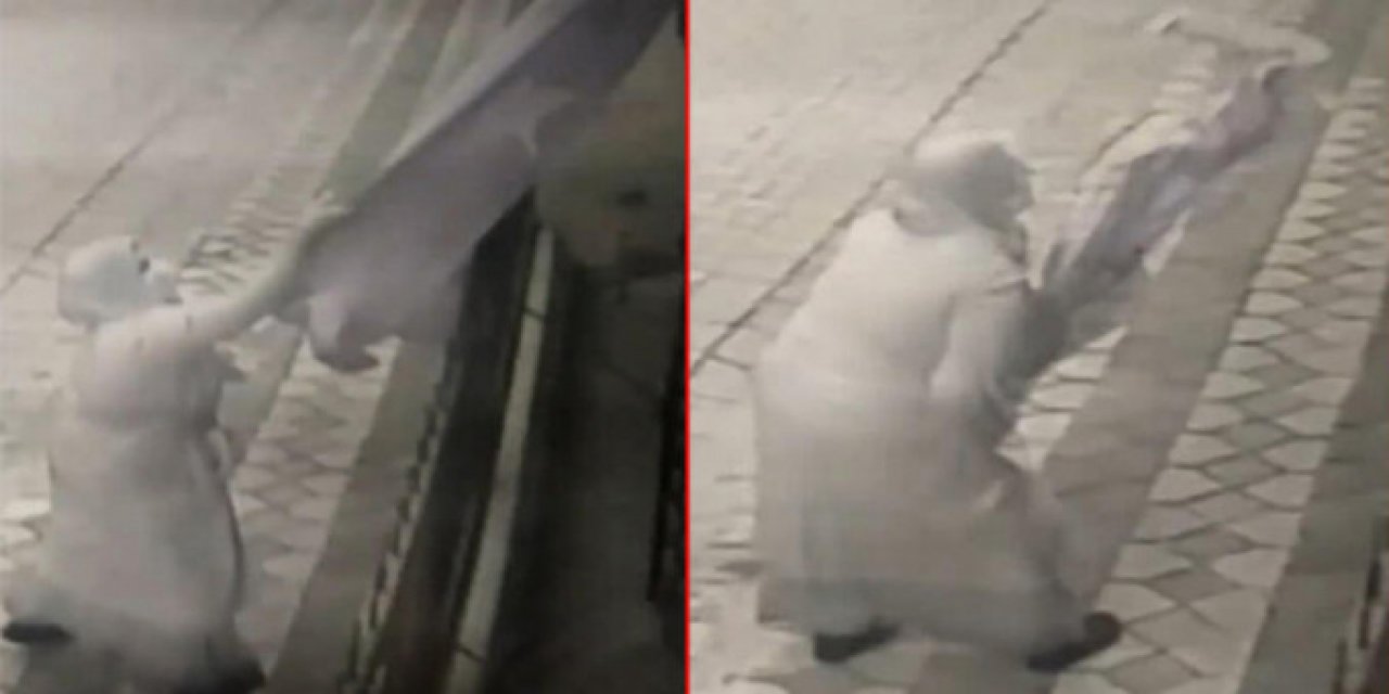 Türk bayrağına çirkin saldırı!