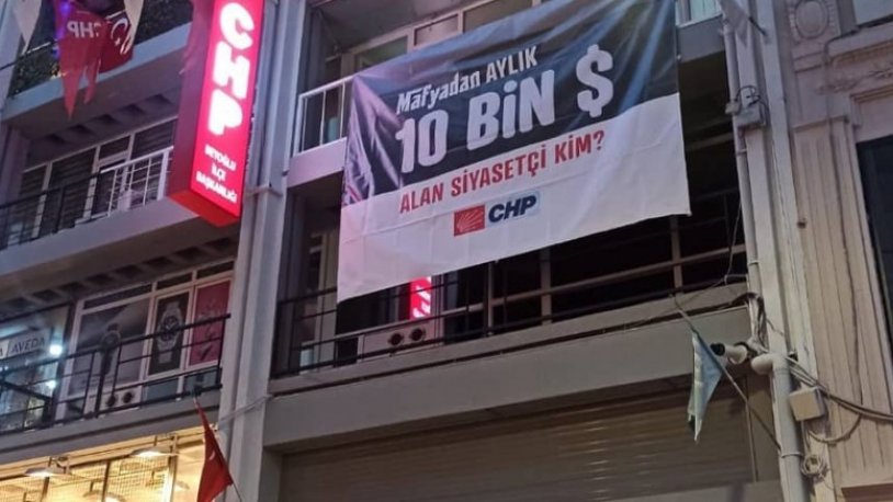 CHP Beyoğlu'ndan sordu! 'Mafya’dan aylık 10 bin dolar alan siyasetçi kim?'