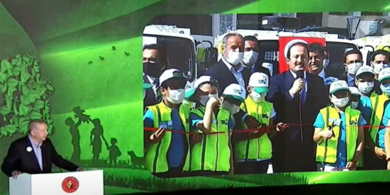 Açılış töreninde dikkat çeken diyalog! Erdoğan’dan Vali’ye: Makas yoksunu musun?