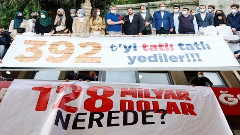 '128 milyar dolar nerede' diye soramayan AKP'liler 392 liranın peşine düştü