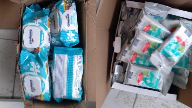 25 bin dolarlık ıslak mendil vurgunu