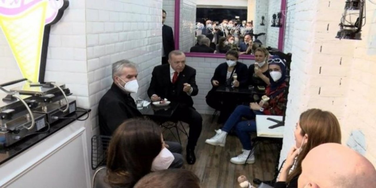 El işaretine dikkat! Görüntülerde ortaya çıktı! Erdoğan'ın korumasından "bacak bacak üstüne atan" vatandaşa uyarı!