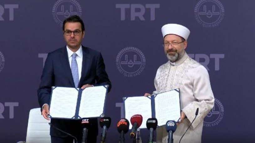 Ali Erbaş 'İslam alemi için büyük müjde' olarak duyurdu... TRT Diyanet Çocuk Kanalı'nın ilk adımı atıldı