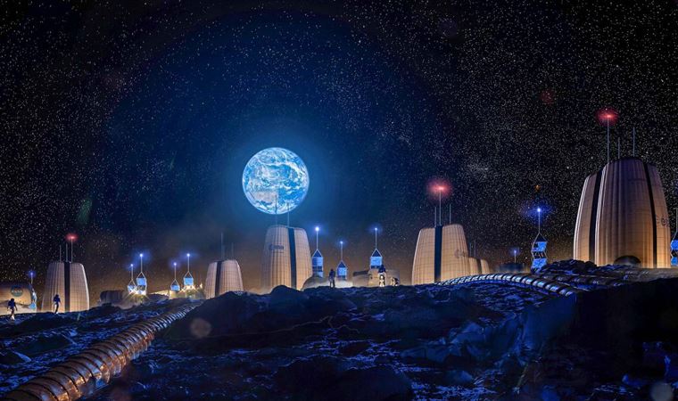 Avrupa Uzay Ajansı paylaştı! Ay’daki ilk kolonilerin nasıl görünecek?