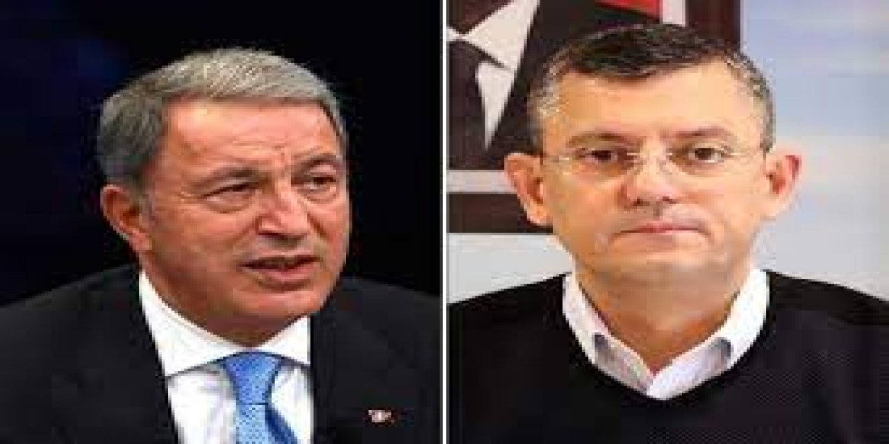 "Paralellik son derece manidar, son derece aşikar"  CHP'li Özgür Özel'den Hulusi Akar'a "cübbeli amiral" tepkisi!