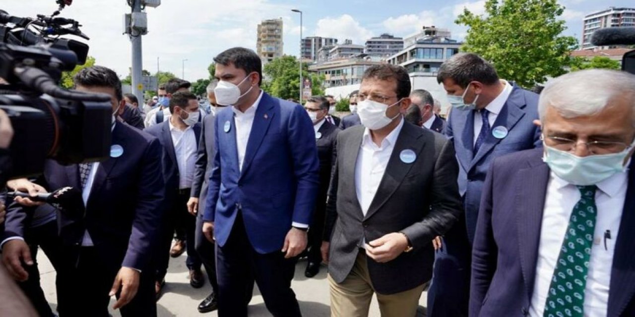 Ve müsilaj (deniz salyası) ile mücadele için seferberlik başladı! Bakan Kurum ve Ekrem İmamoğlu birlikte start verdi!