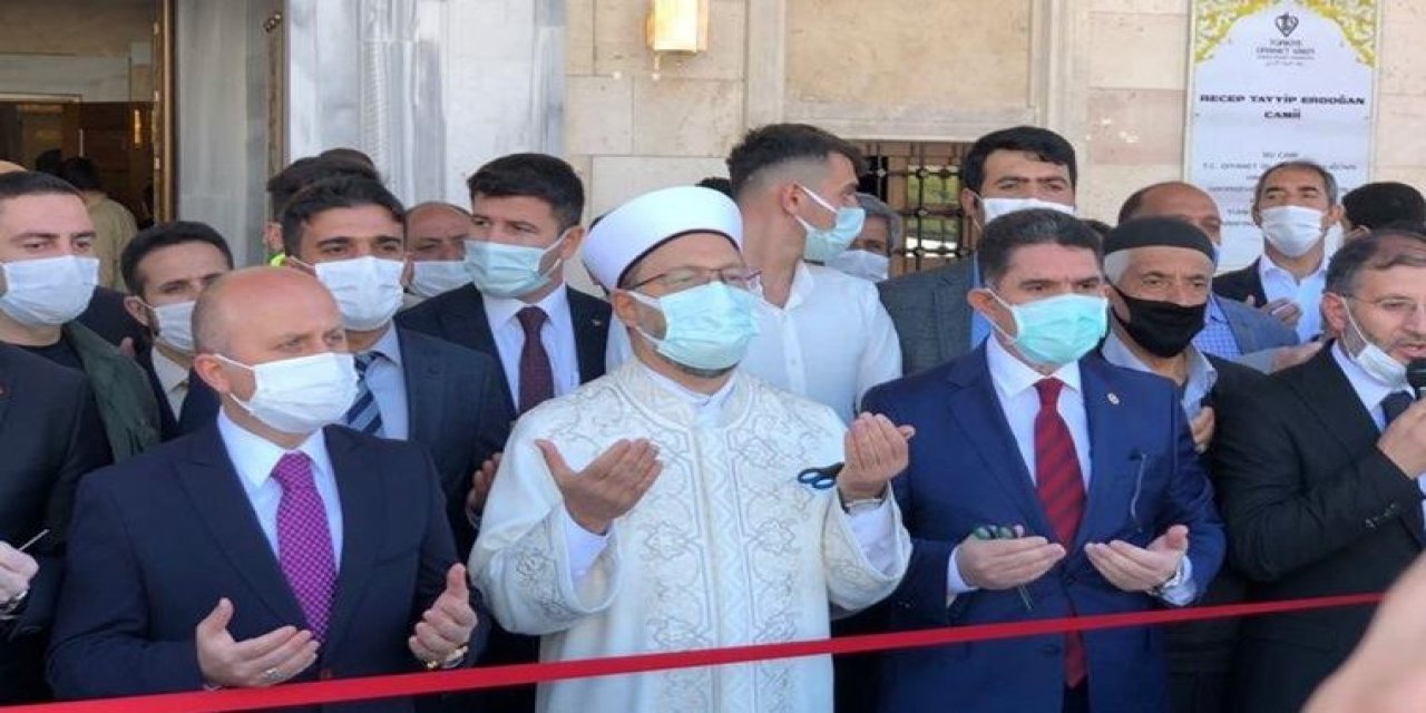 Recep Tayyip Erdoğan Camii açıldı!