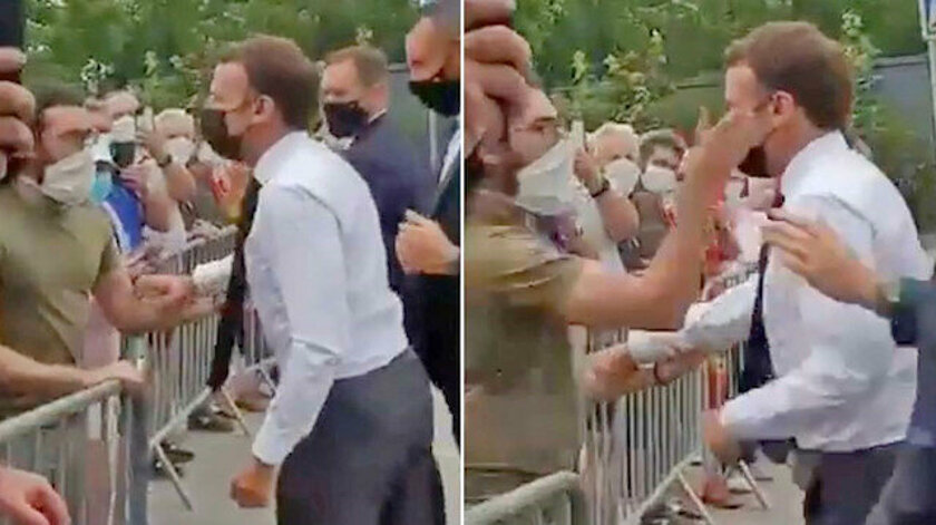 Macron’a aniden tokat atmıştı... Damien Tarel’in cezası belli oldu