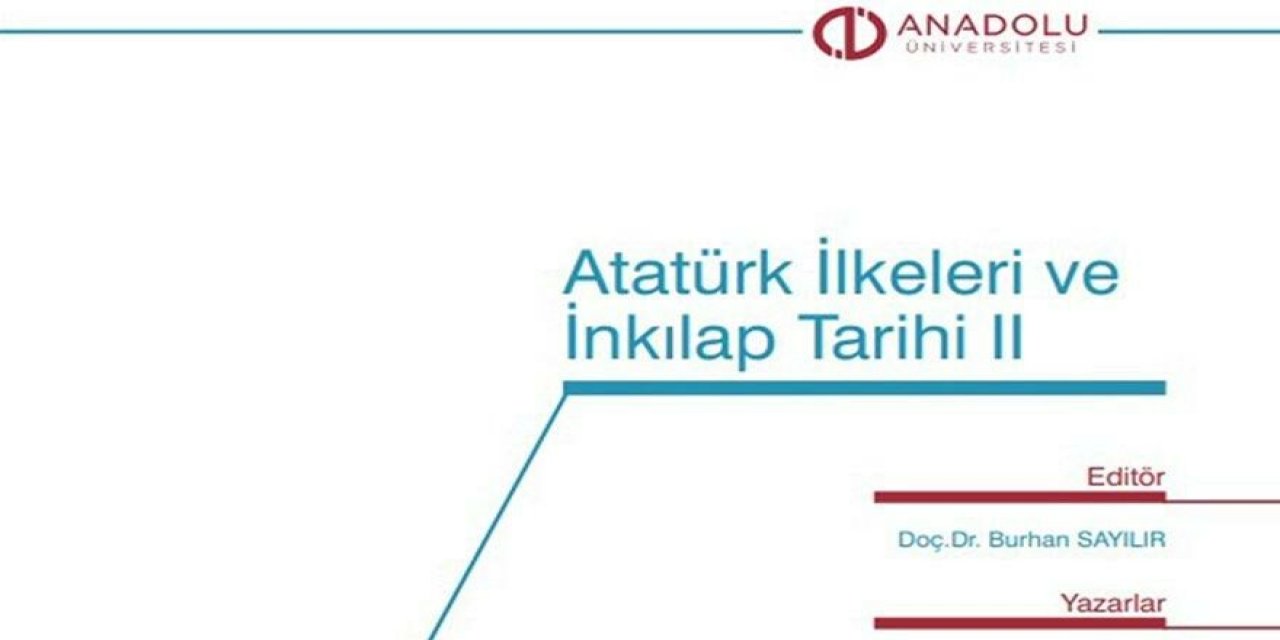 Particilik yapmadıkları bir bu kalmıştı... Atatürk İlkeleri ve İnkılap Tarihi dersini AKP tarihine çevirdiler!