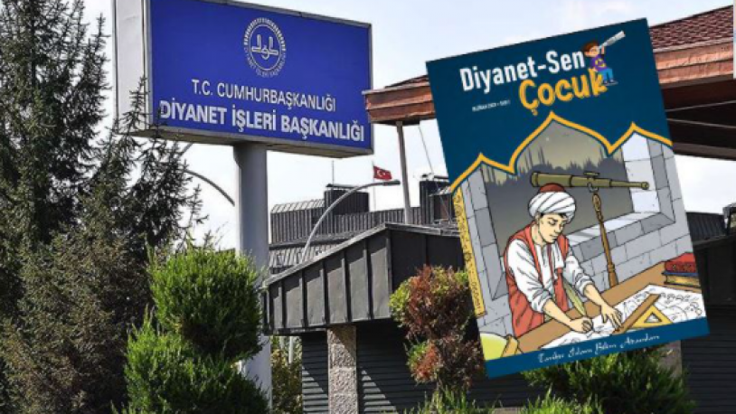 Diyanet-Sen'in çocuk dergisinde skandal! 'Darağacı' ve 'kafa kesme' görüntüleri tartışmalara yol açtı