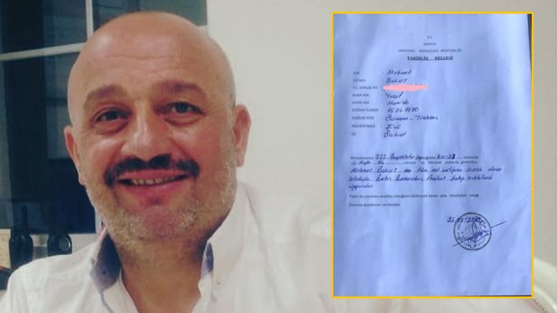 Vergi rekortmenleri listesinde yer alıyordu... İş insanı Mehmet Bulut fakirlik belgesi aldı