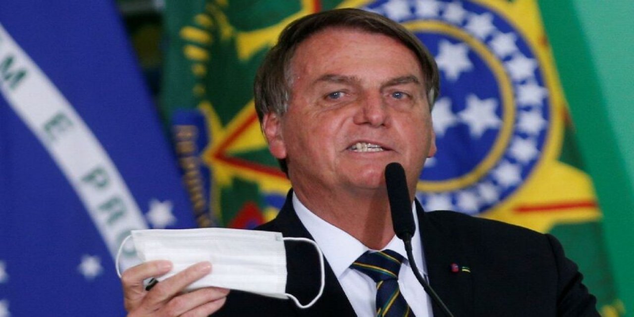 Brezilya Cumhurbaşkanı Bolsonaro'ya maske kullanmadığı için ceza!