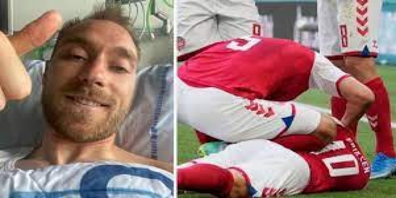 Maçta kalbi durmuştu... Ölümden dönen Eriksen'den ilk paylaşım! Son durumunu anlattı!